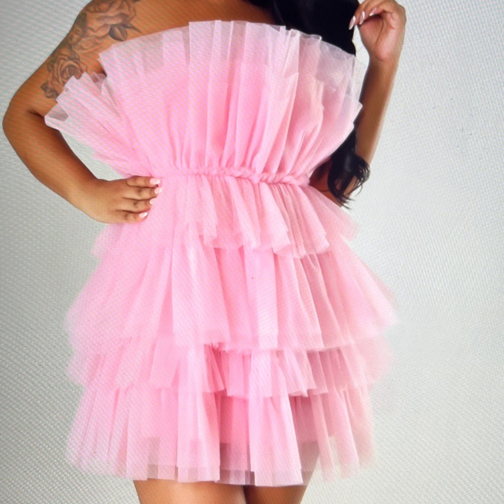 Pretty in pink dress
